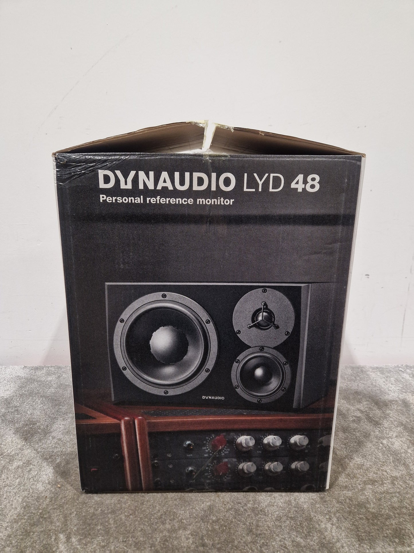 Dynaudio LYD 48 - Studio Monitors - Black – Studio Monitor - Like New w/ Original Box, Manuals & Cables