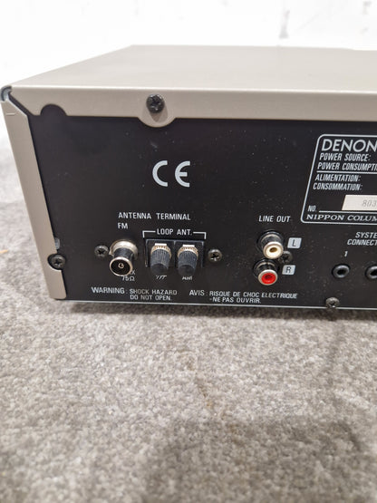 Denon UTU-F88 - AM/FM Tuner - Silver - Excellent