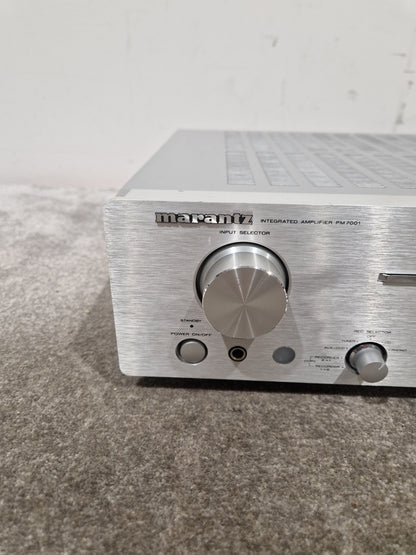 Marantz PM7001 - Integrated Amplifier - Silver - Excellent w/ Manuals & Remote