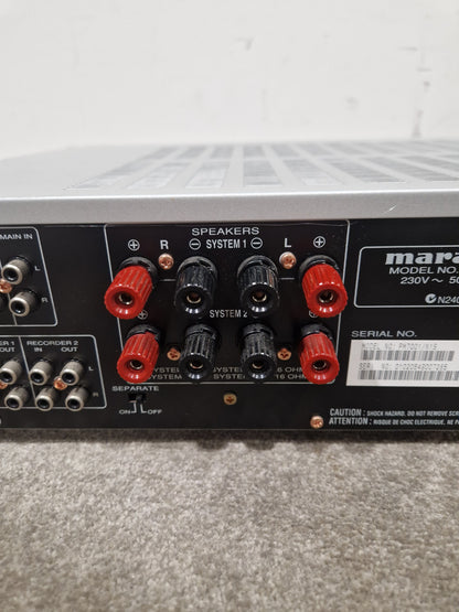 Marantz PM7001 - Integrated Amplifier - Silver - Excellent w/ Manuals & Remote