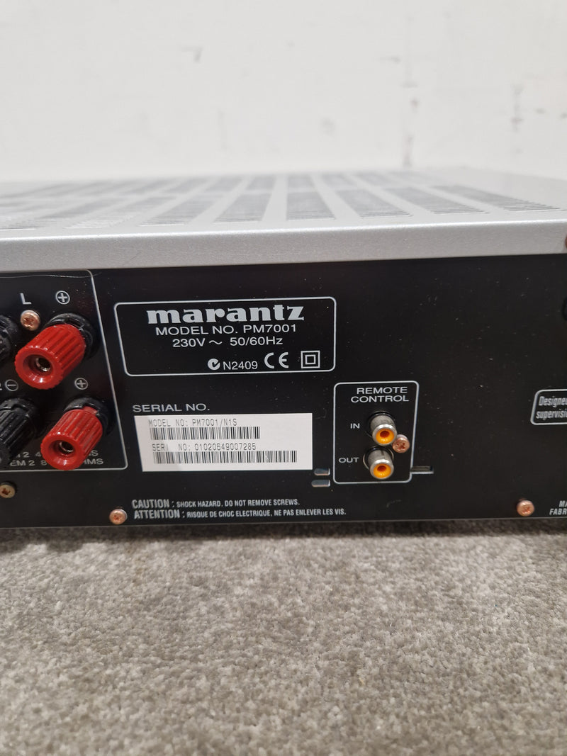 Marantz PM7001 - Integrated Amplifier - Silver - Excellent w/ Manuals & Remote - Image 10