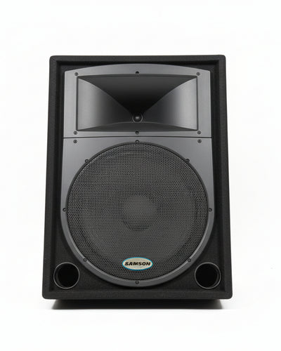 Samson Resound RS15M - Passive Floor Monitors - Black - Excellent