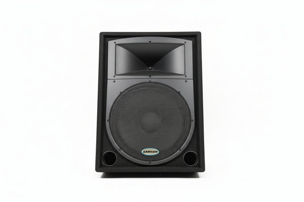 Samson Resound RS15M - Passive Floor Monitors - Black - Excellent