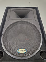 Samson Resound RS15M - Passive Floor Monitors - Black - Excellent - Image 6