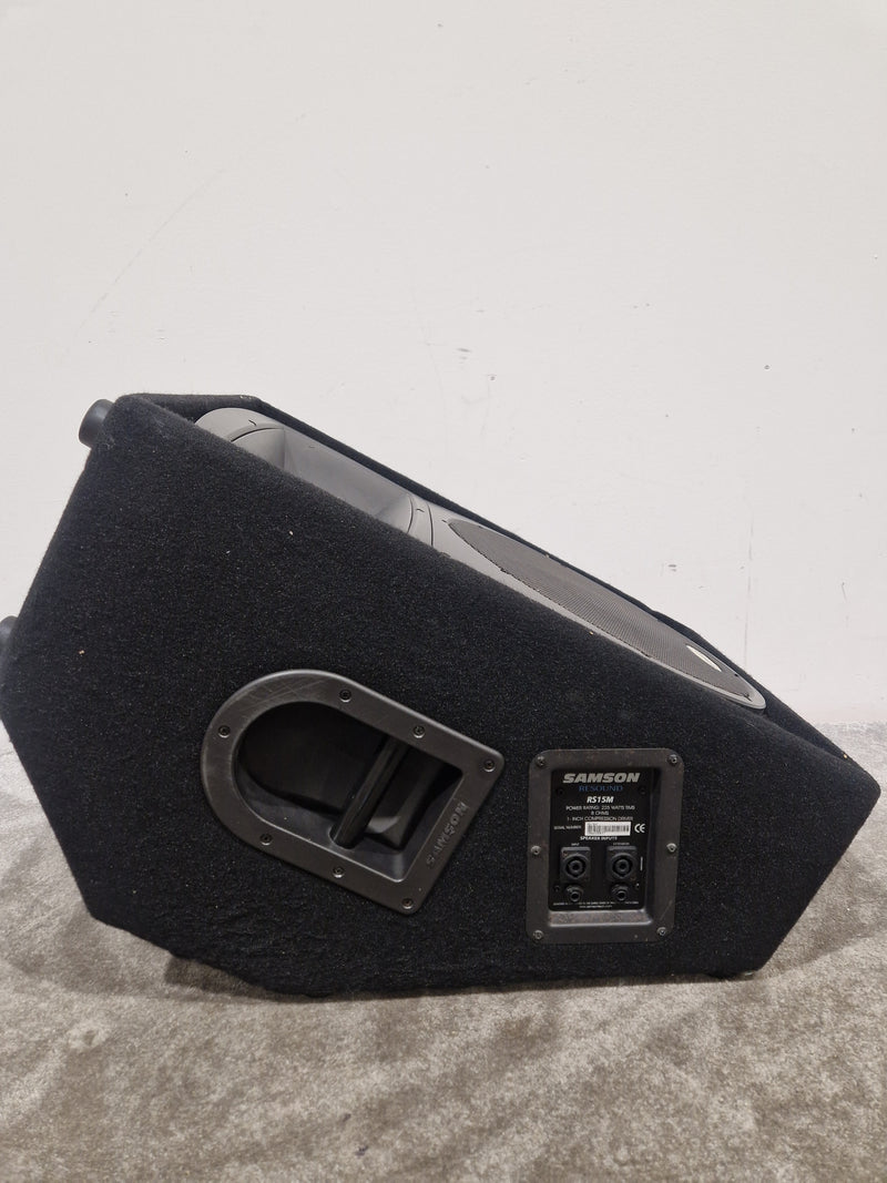 Samson Resound RS15M - Passive Floor Monitors - Black - Excellent - Image 5