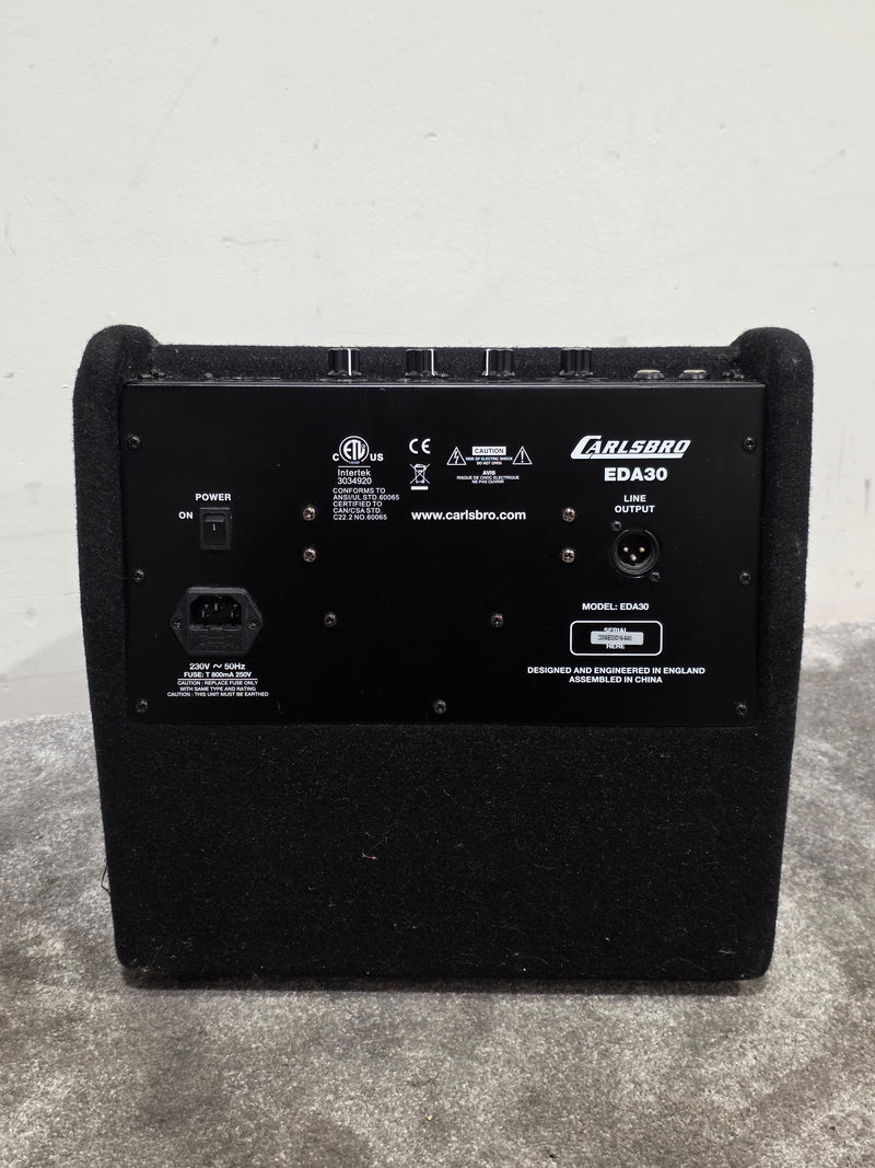 Carlsbro EDA30 - Electronic Drum Amplifier - Black - Excellent - Image 3