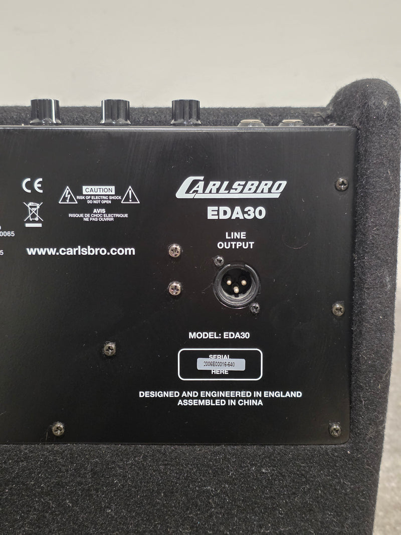 Carlsbro EDA30 - Electronic Drum Amplifier - Black - Excellent - Image 5