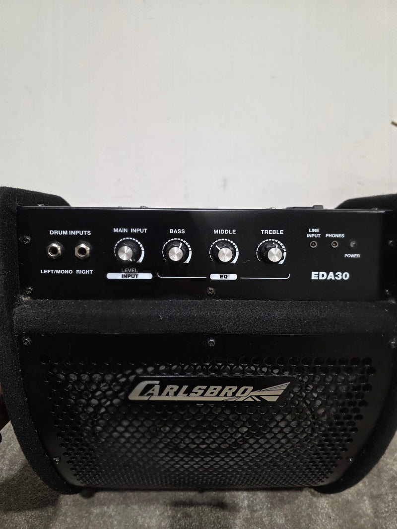Carlsbro EDA30 - Electronic Drum Amplifier - Black - Excellent - Image 7
