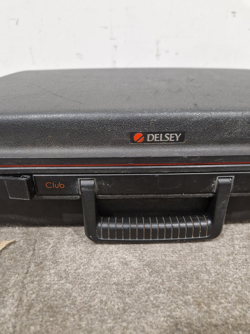 Delsey Club Suitcase - Black/Red 48cmx35cmx12cm – Suitcase - Good - Image 12