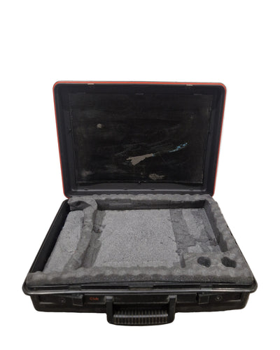 Delsey Club Suitcase - Black/Red 48cmx35cmx12cm – Suitcase - Good