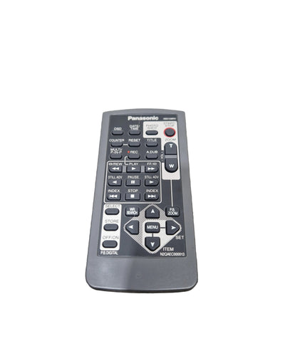Genuine Panasonic N2QAEC000024 Video Camera Remote Control – Remote Control - Like New w/ Strap