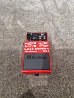 Boss RC-3 Loop Station - Effects Pedal - Red - Excellent w/ Original Box & Manuals - Image 4