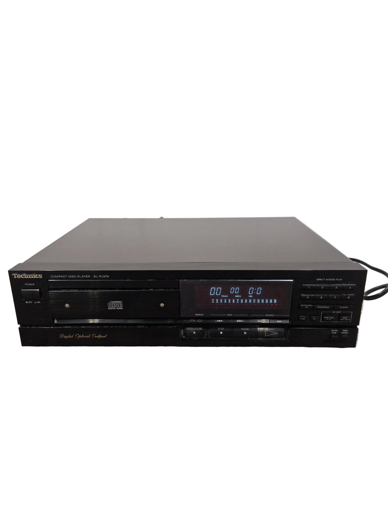 Technics SL-PJ37A - CD Player - Black - Spares or Repair - Image 1