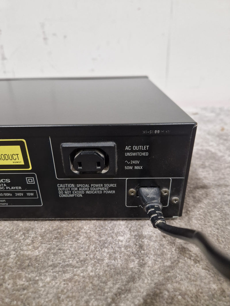 Technics SL-PJ37A - CD Player - Black - Spares or Repair - Image 10