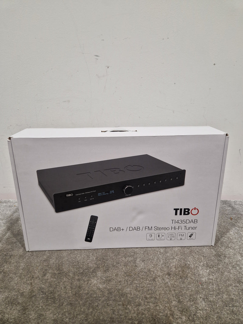 TIBO TI435 - DAB/DAB+/FM Stereo Hi-Fi Tuner - Black - Like New w/ Original Box & Manuals - Image 6