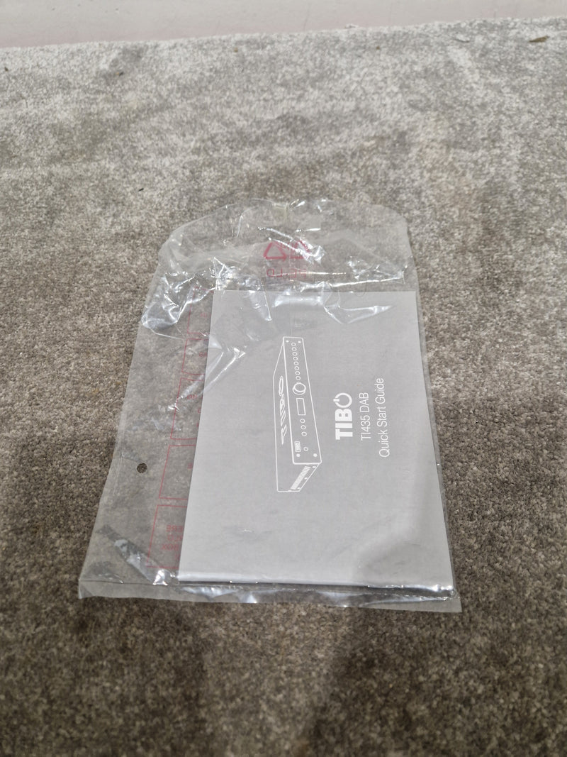 TIBO TI435 - DAB/DAB+/FM Stereo Hi-Fi Tuner - Black - Like New w/ Original Box & Manuals - Image 9