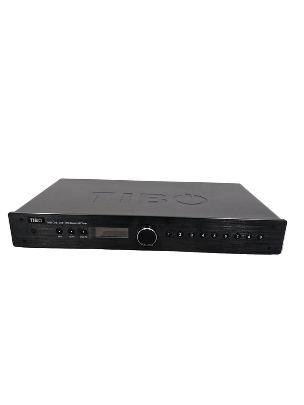 TIBO TI435 - DAB/DAB+/FM Stereo Hi-Fi Tuner - Black - Like New w/ Original Box & Manuals