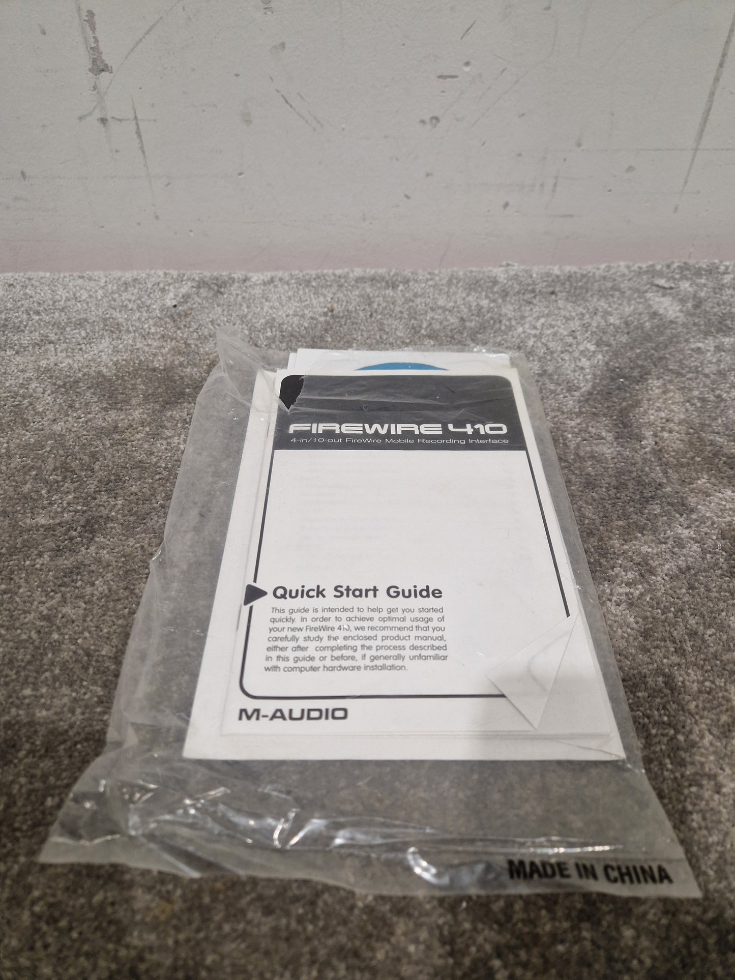 M-Audio FireWire 410 - Audio Interface - 4-in/10-out - Excellent w/ Power Supply & Original Box