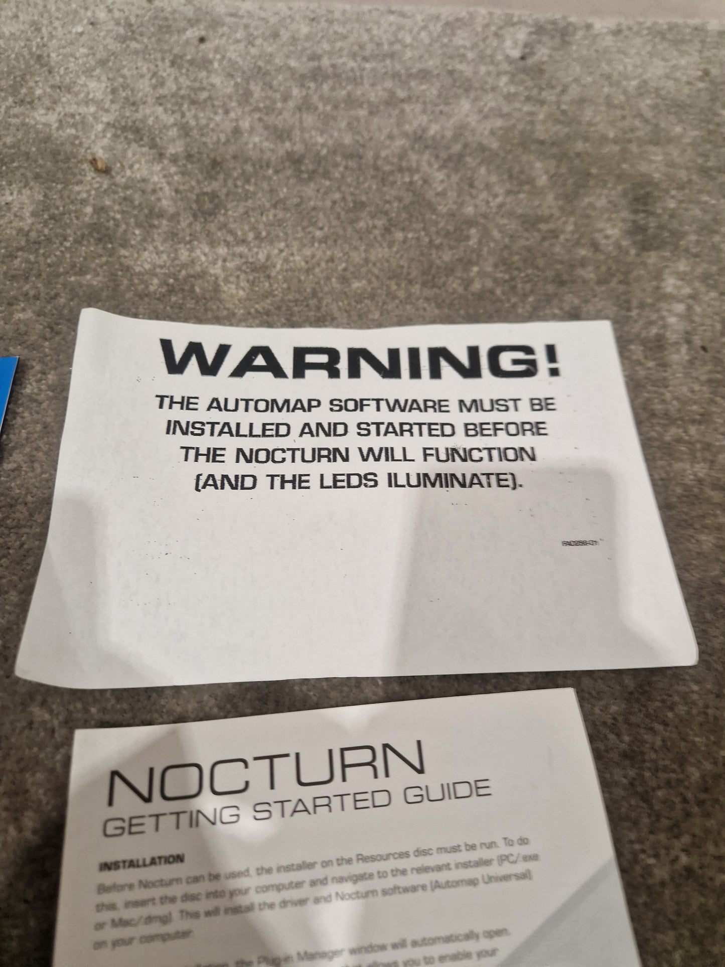 Novation Nocturn - Intelligent Plug-in Controller - Like New w/ Manuals & Original Box