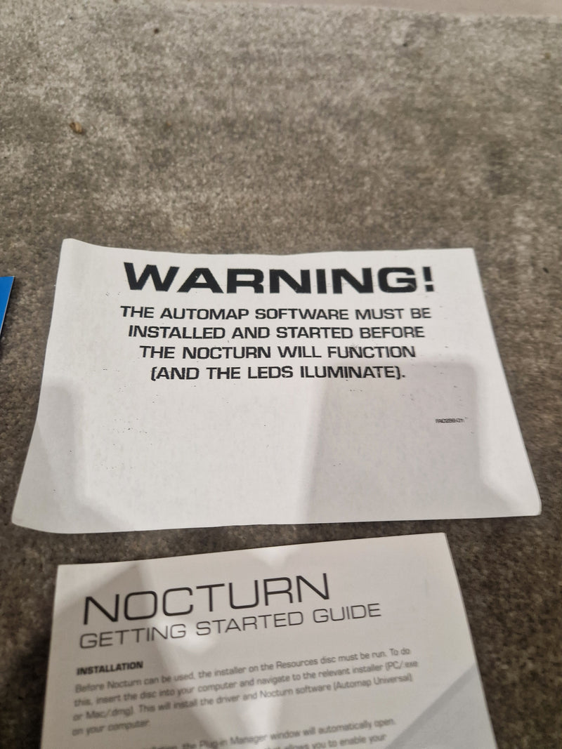 Novation Nocturn - Intelligent Plug-in Controller - Like New w/ Manuals & Original Box - Image 8