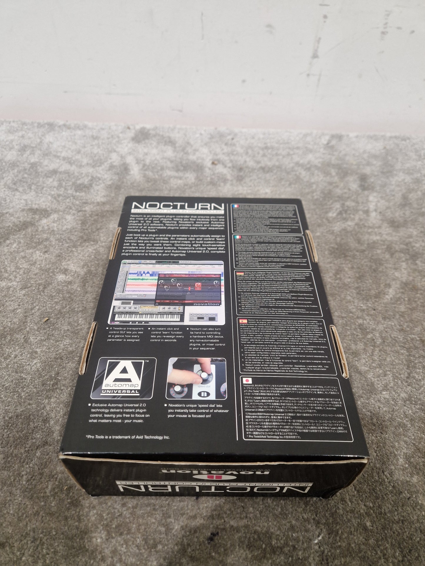 Novation Nocturn - Intelligent Plug-in Controller - Like New w/ Manuals & Original Box