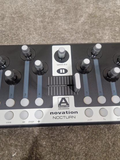 Novation Nocturn - Intelligent Plug-in Controller - Like New w/ Manuals & Original Box