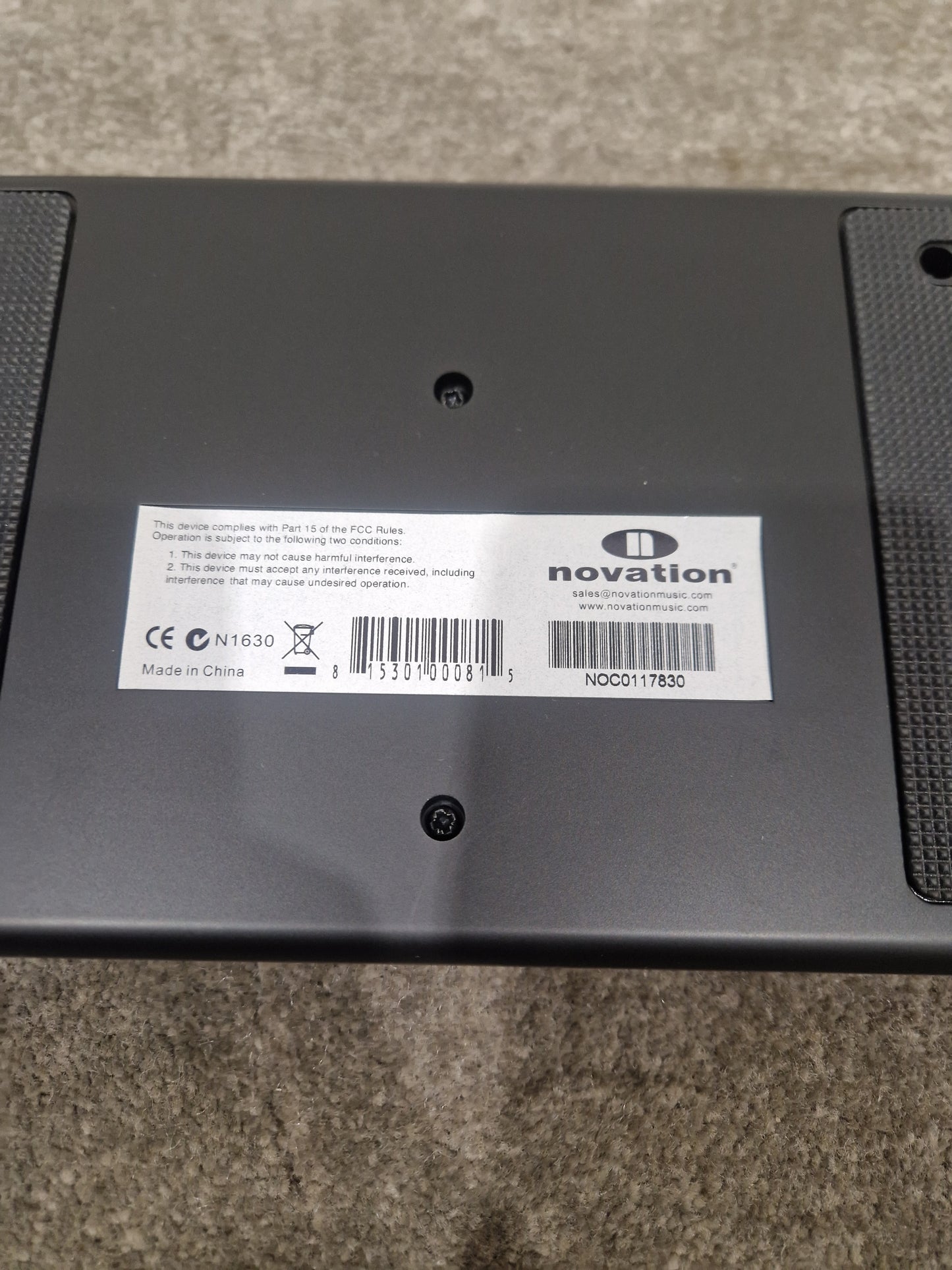 Novation Nocturn - Intelligent Plug-in Controller - Like New w/ Manuals & Original Box