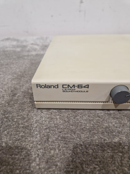 Roland CM-64 - Sound Module - Good w/ Manuals & Power Supply