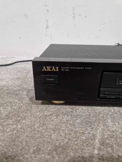 Akai AT-30 - Digital Synthesizer Tuner - Black - Excellent
