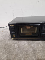 Aiwa AD-F400 - Stereo Cassette Deck - Black - Excellent - Image 2