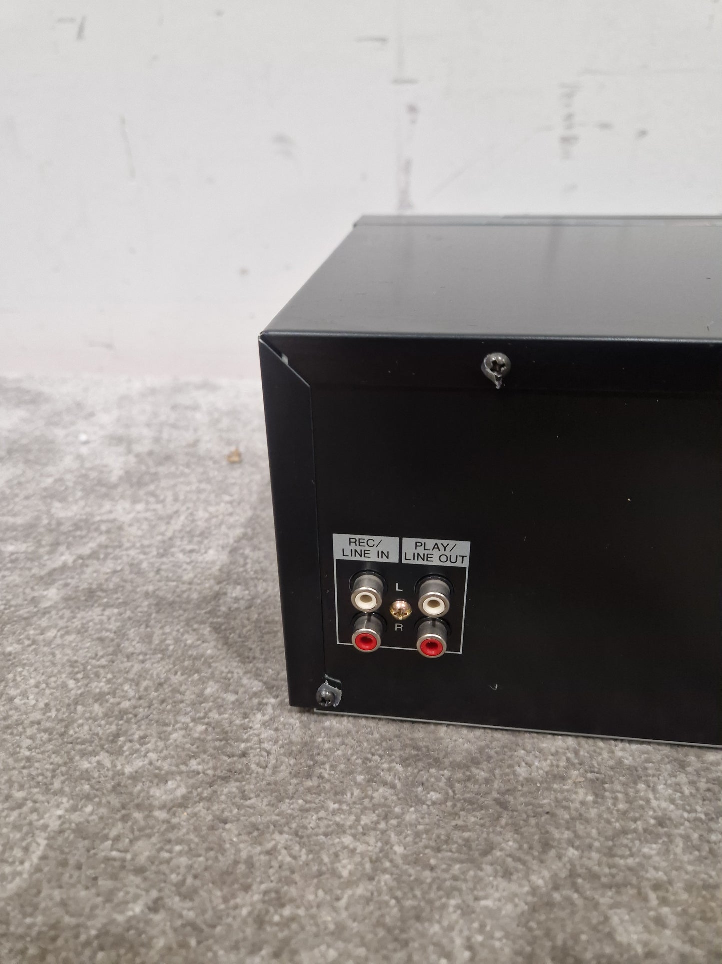 Aiwa AD-F400 - Stereo Cassette Deck - Black - Excellent