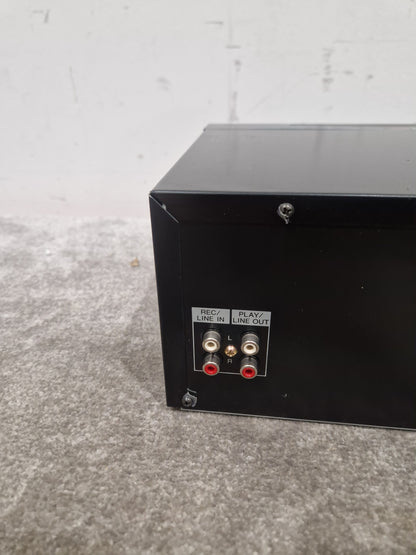 Aiwa AD-F400 - Stereo Cassette Deck - Black - Excellent