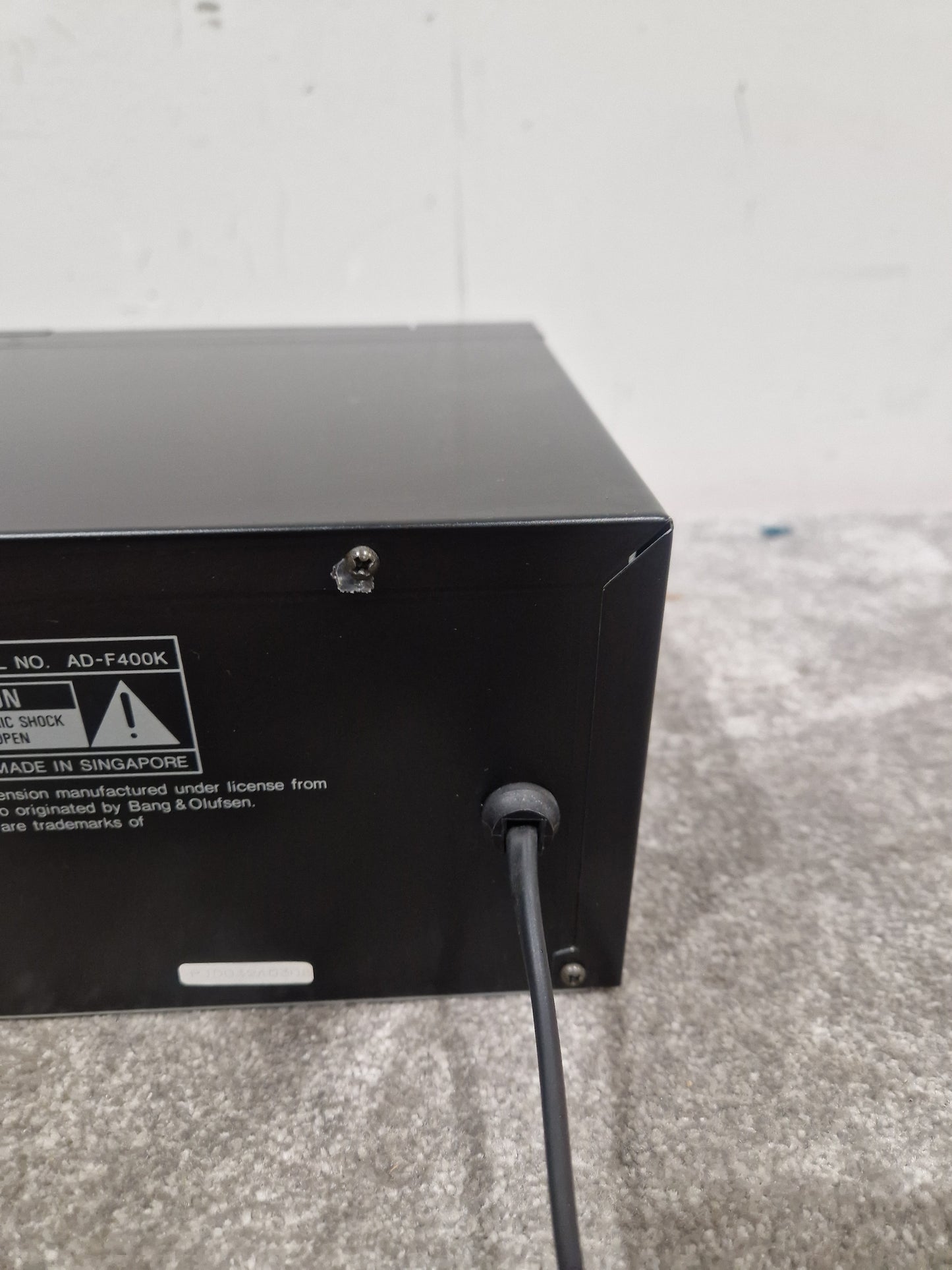 Aiwa AD-F400 - Stereo Cassette Deck - Black - Excellent