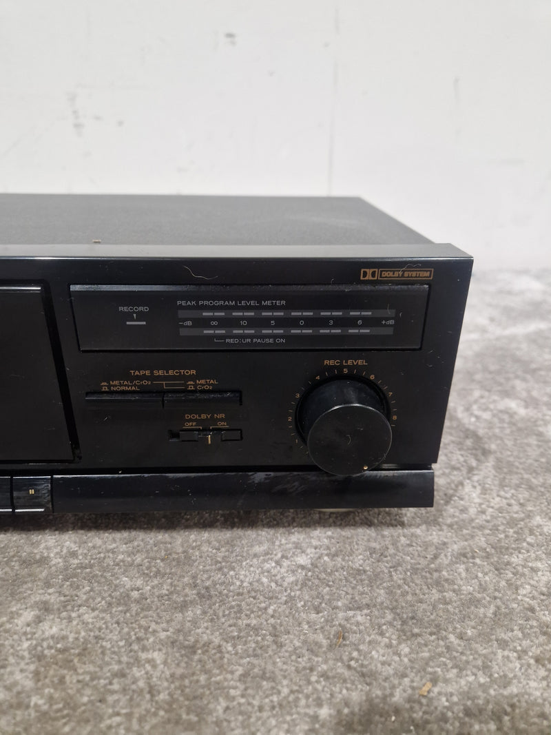 Teac V-370 - Stereo Cassette Deck - Black - Excellent - Image 3