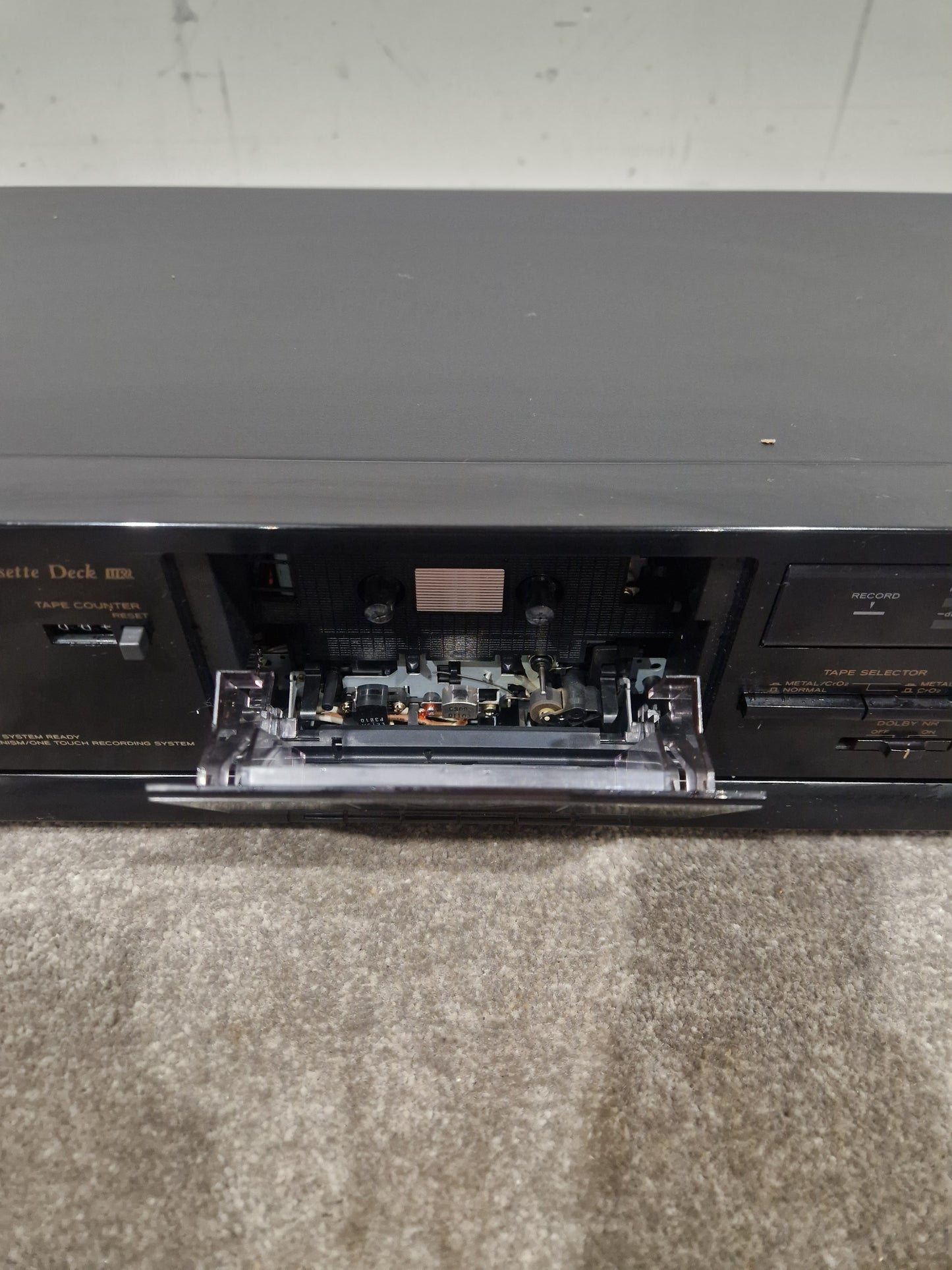 Teac V-370 - Stereo Cassette Deck - Black - Excellent