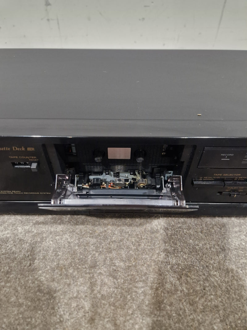 Teac V-370 - Stereo Cassette Deck - Black - Excellent - Image 9