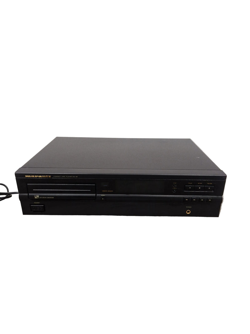 Marantz CD42 - Black - CD Player - Classic Design - Good w/ Power Cable - Image 1