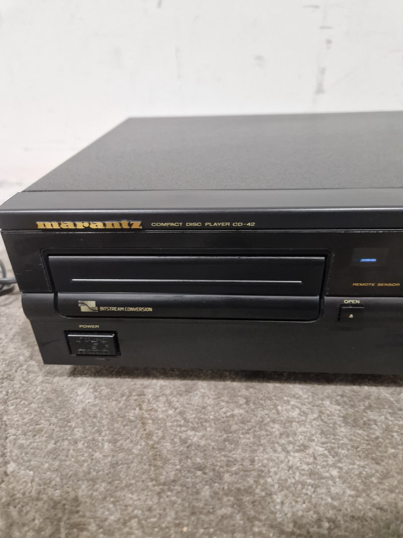 Marantz CD42 - Black - CD Player - Classic Design - Good w/ Power Cable - Image 5