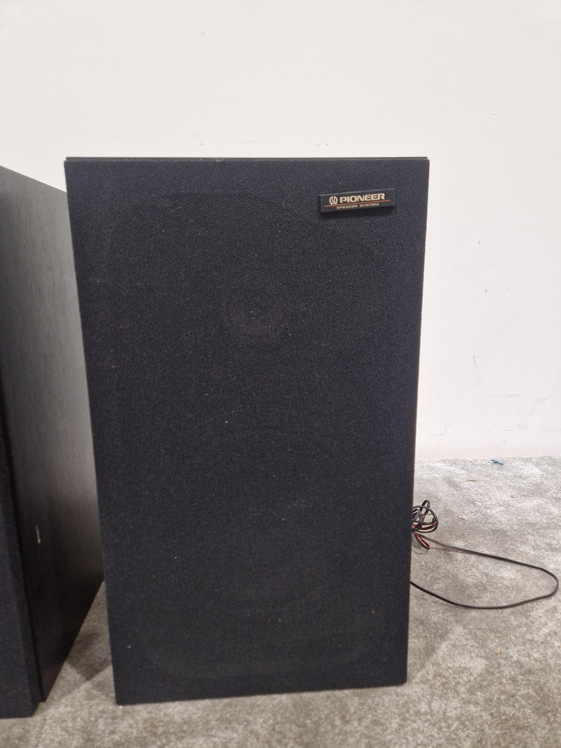 Pioneer CS-370 Passive HiFi Speakers Black Pair – Speaker - Good - Image 2