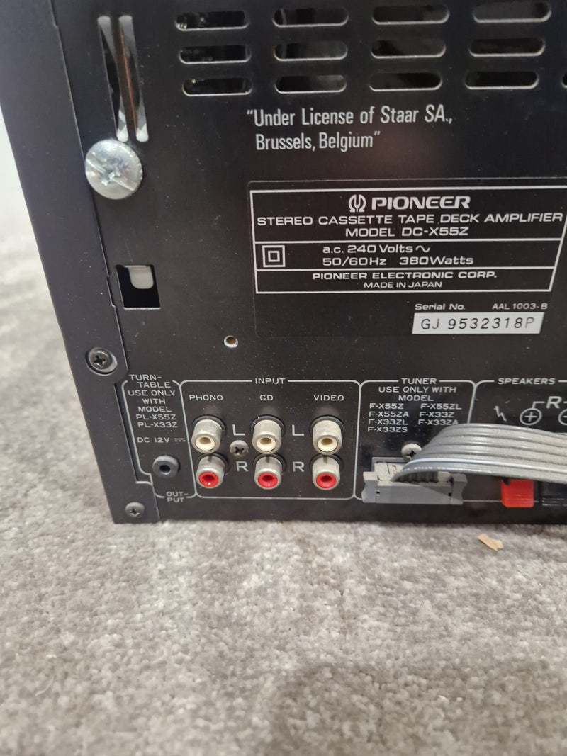 Pioneer DC-X55Z – Cassette Deck - Spares or Repair - Image 12