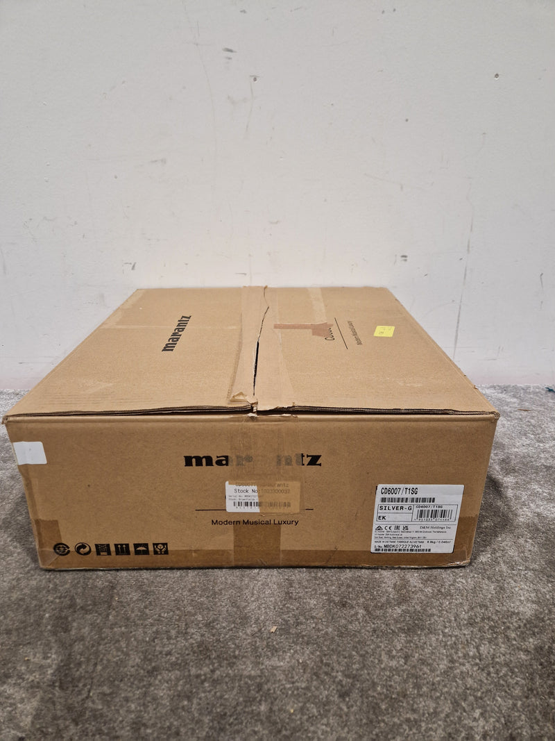 Marantz CD6007 - CD Player - Silver – CD Player - Excellent w/ Original Box & remote - Image 9