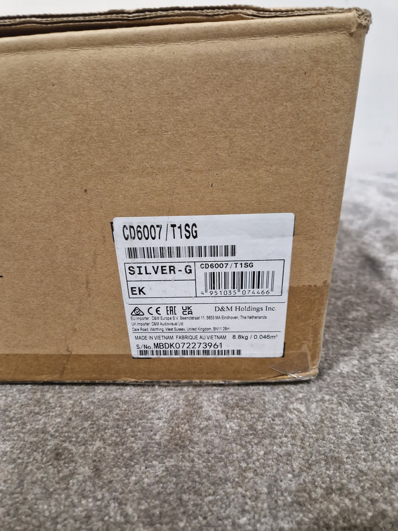 Marantz CD6007 - CD Player - Silver – CD Player - Excellent w/ Original Box & remote - Image 10