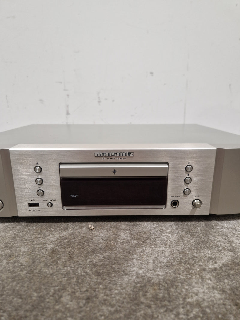 Marantz CD6007 - CD Player - Silver – CD Player - Excellent w/ Original Box & remote - Image 2