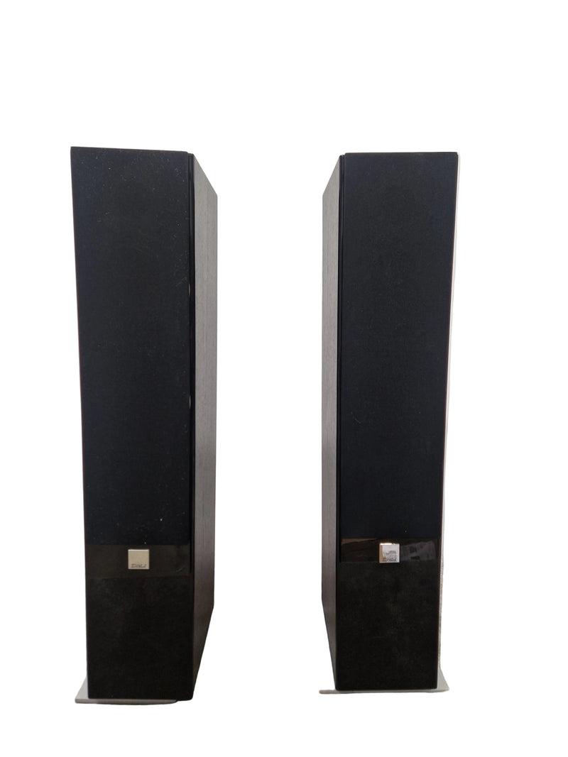 DALI Zensor 5 - Floor Standing Speakers - Black Ash  - Dynamic Sound - Very Good - Image 1