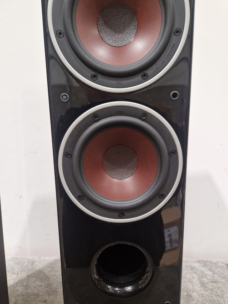 DALI Zensor 5 - Floor Standing Speakers - Black Ash  - Dynamic Sound - Very Good - Image 4