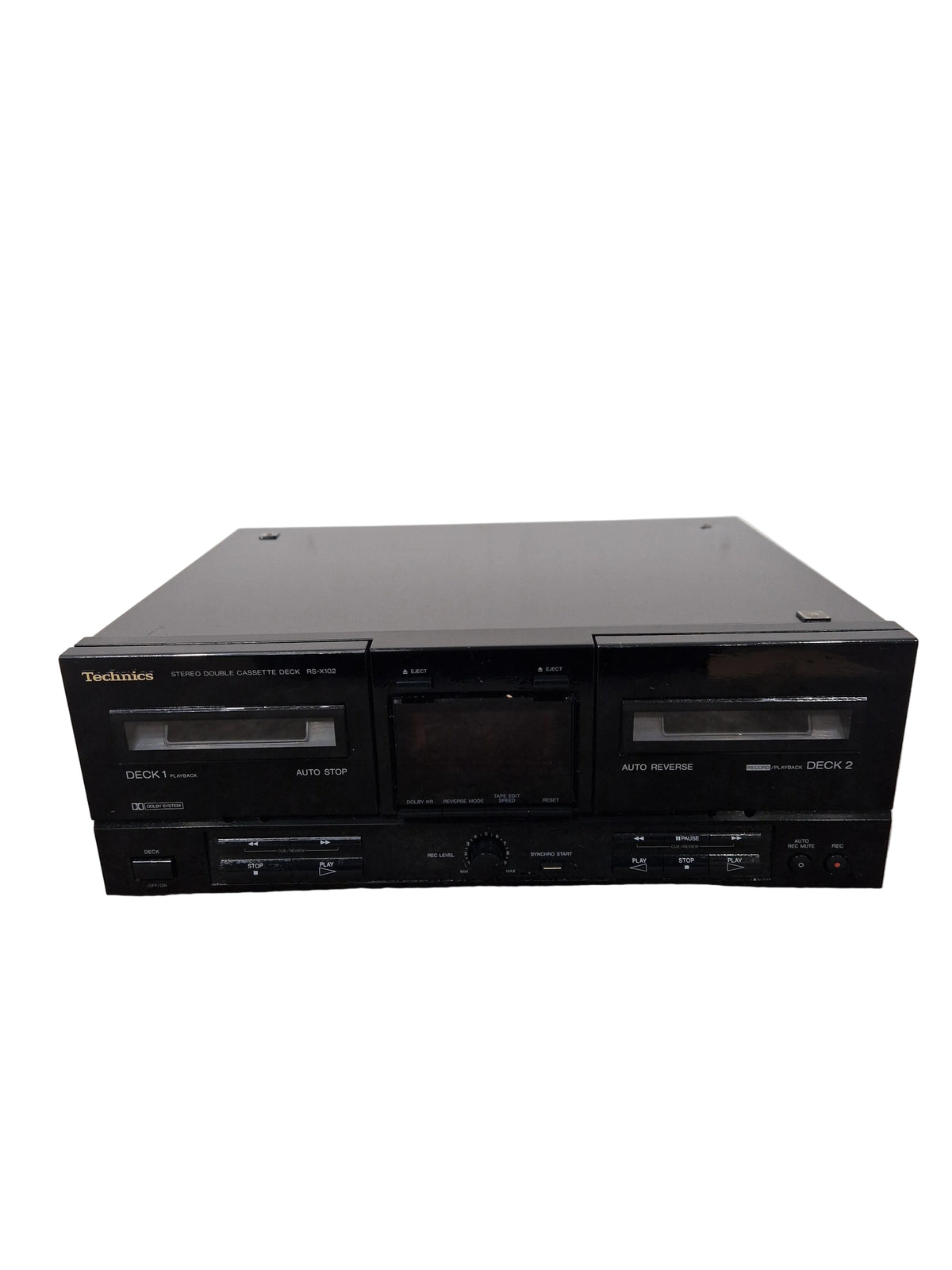 Technics RS-X102 - Stereo Double Cassette Deck - Good