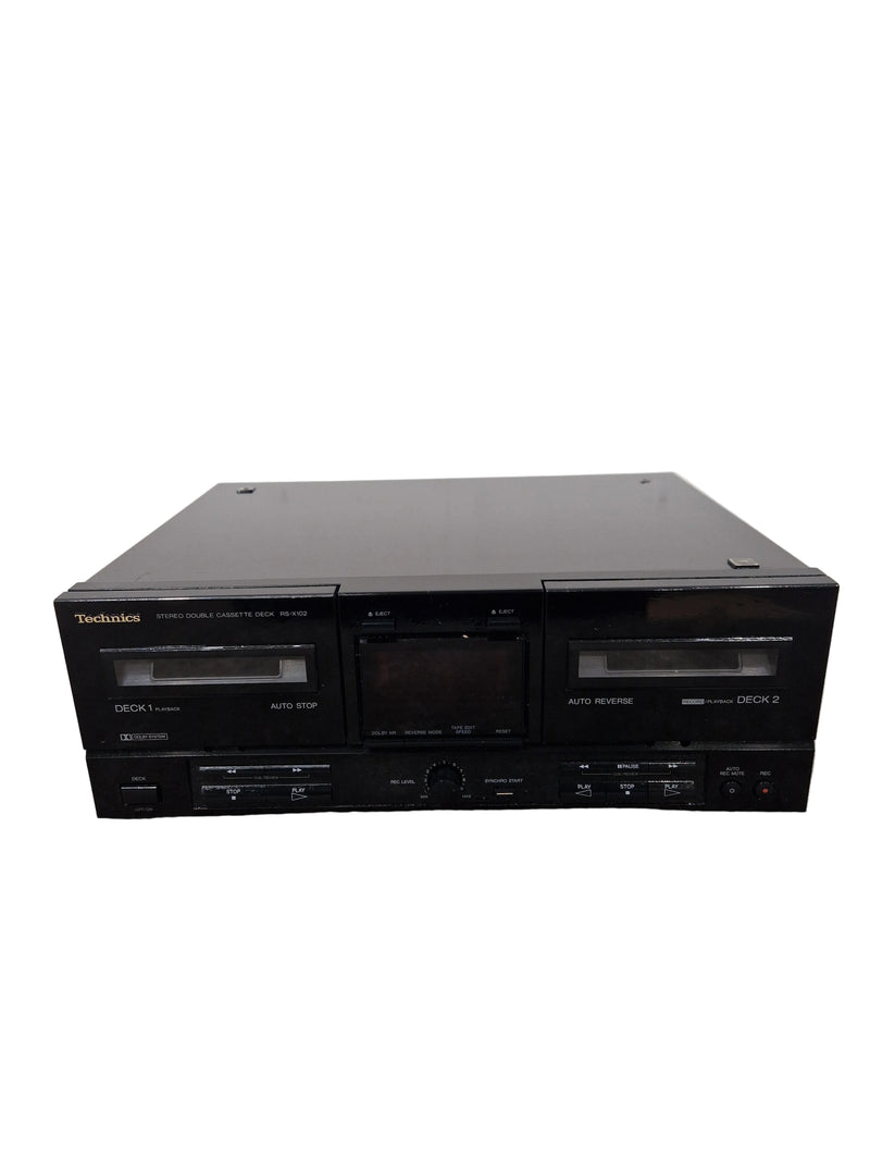 Technics RS-X102 - Stereo Double Cassette Deck - Good - Image 1