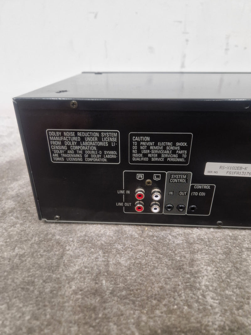 Technics RS-X102 - Stereo Double Cassette Deck - Good - Image 8