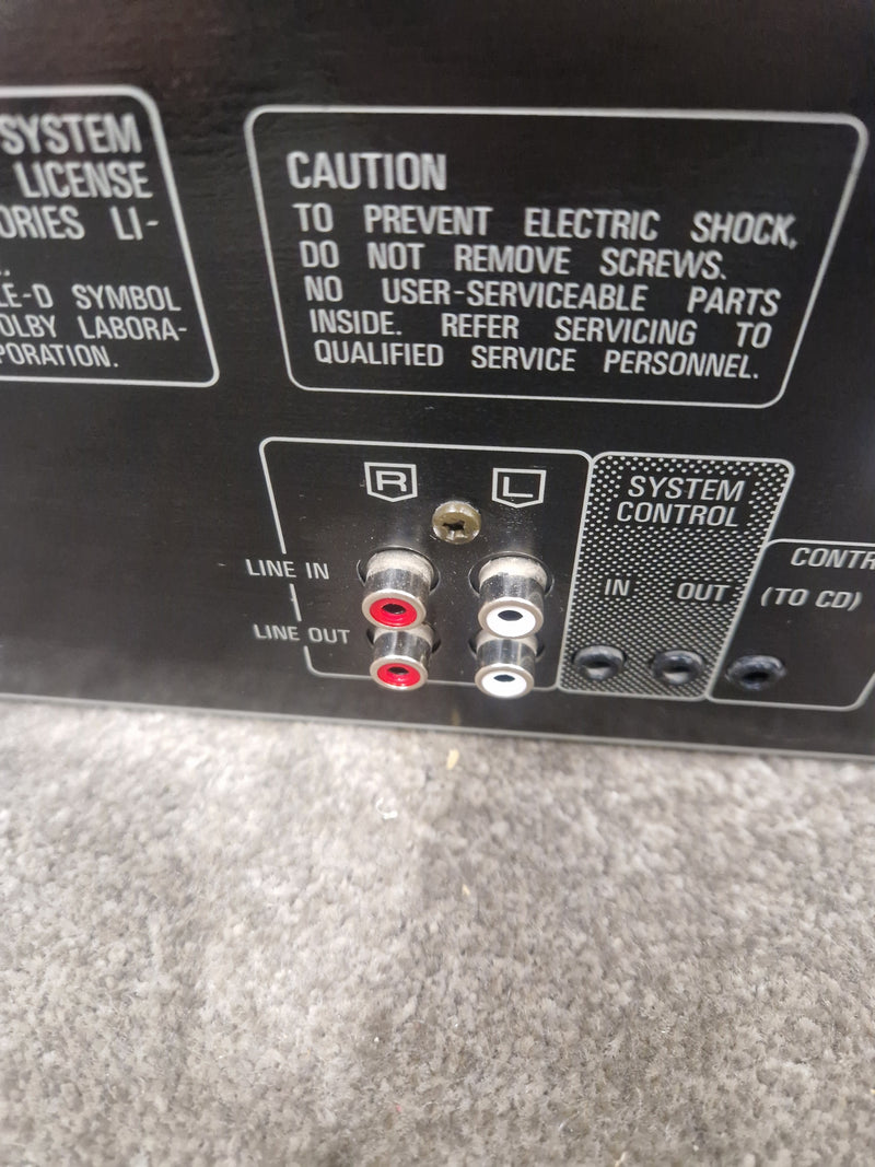 Technics RS-X102 - Stereo Double Cassette Deck - Good - Image 10