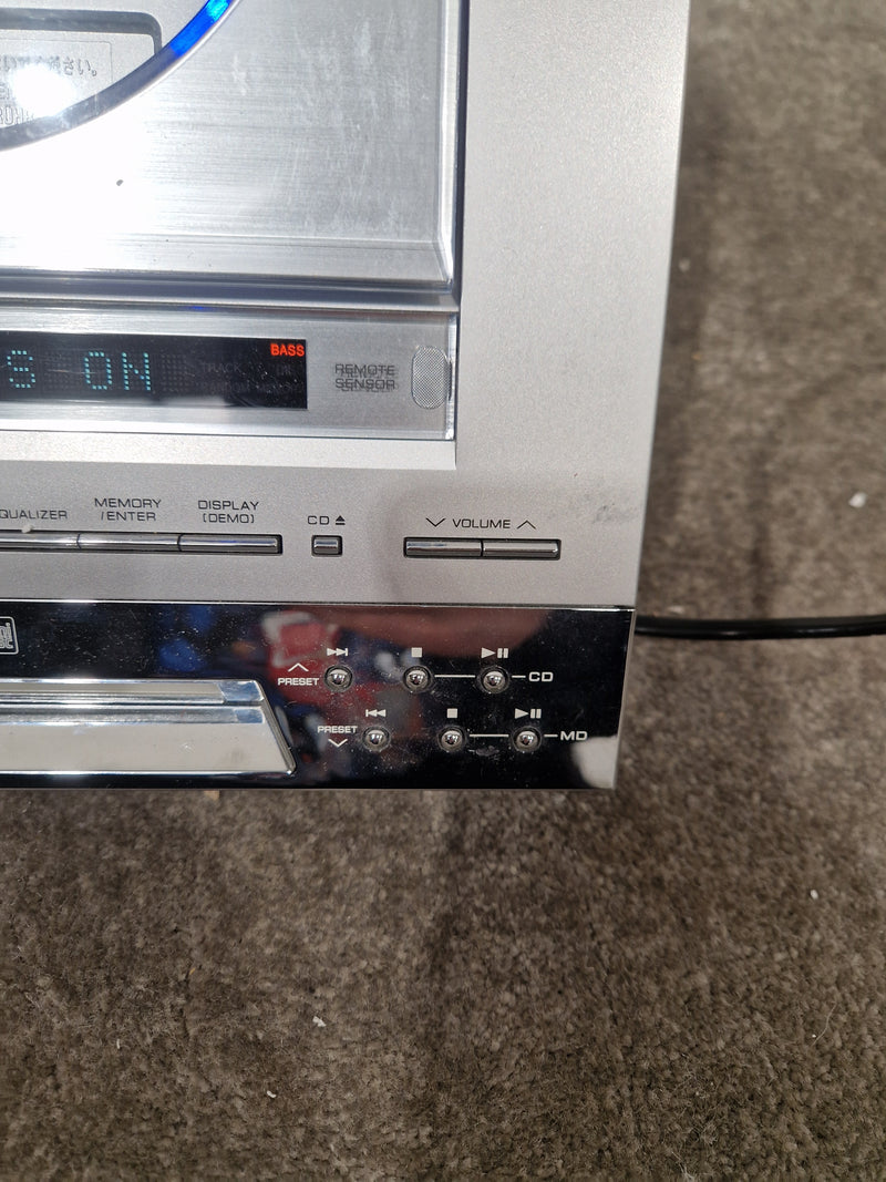 Sharp MD-E9000 Compact Component MiniDisc/CD System - Silver - Main Unit Only – MiniDisc System - Spares or Repair - Image 5